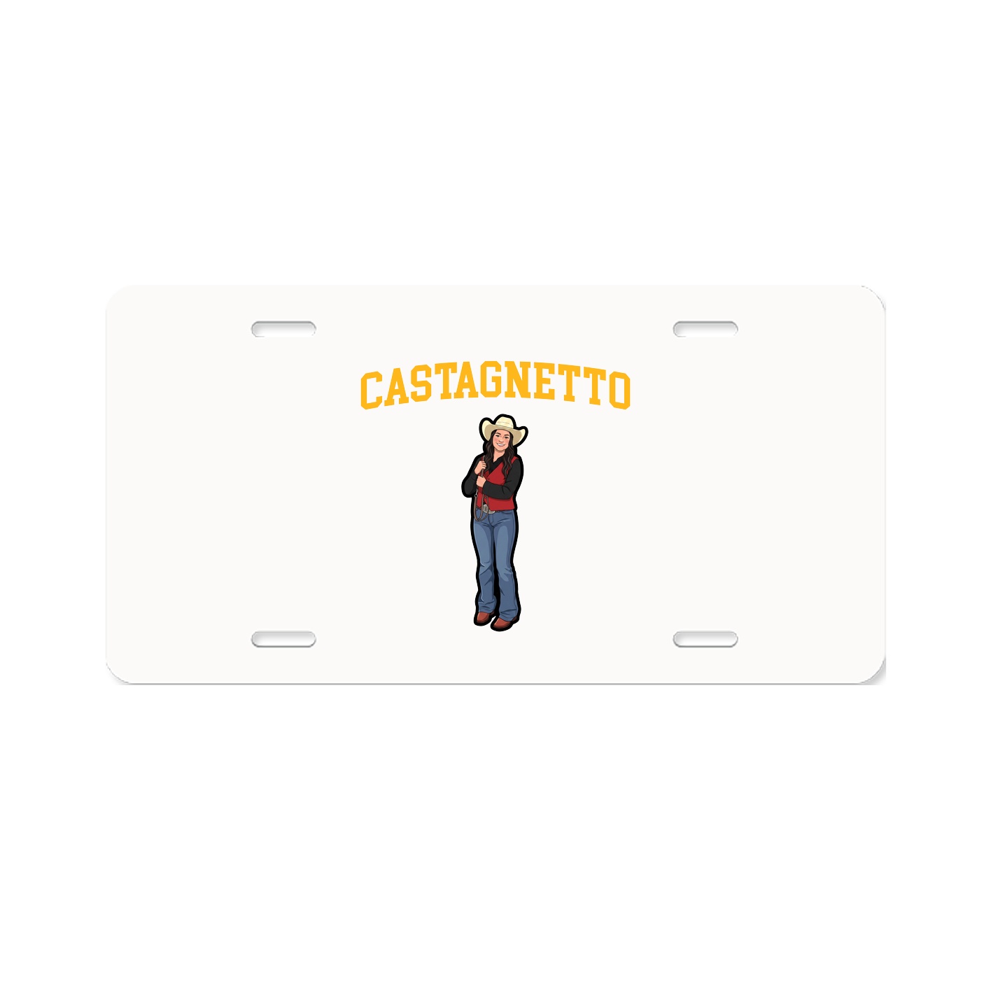 License Plate — Shirsey in Classic