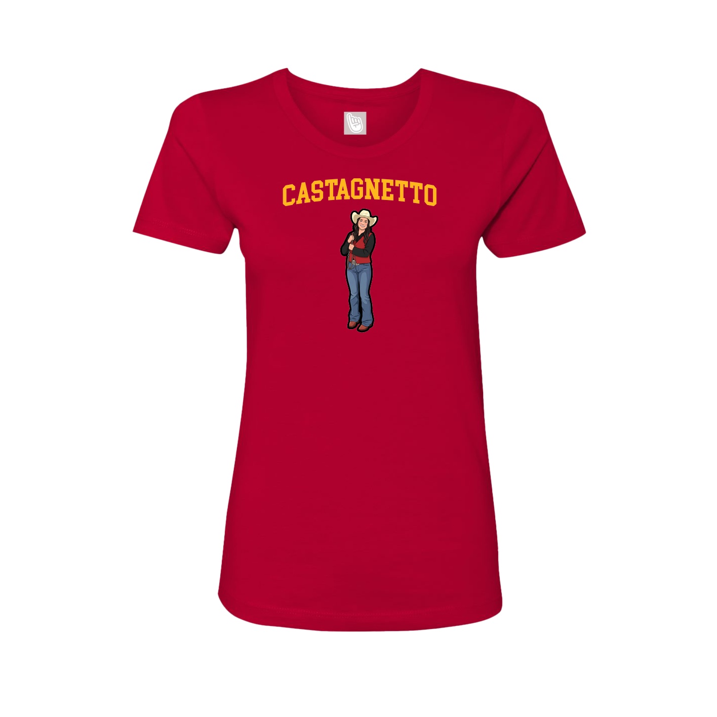 Womens Tee — Shirsey in Red
