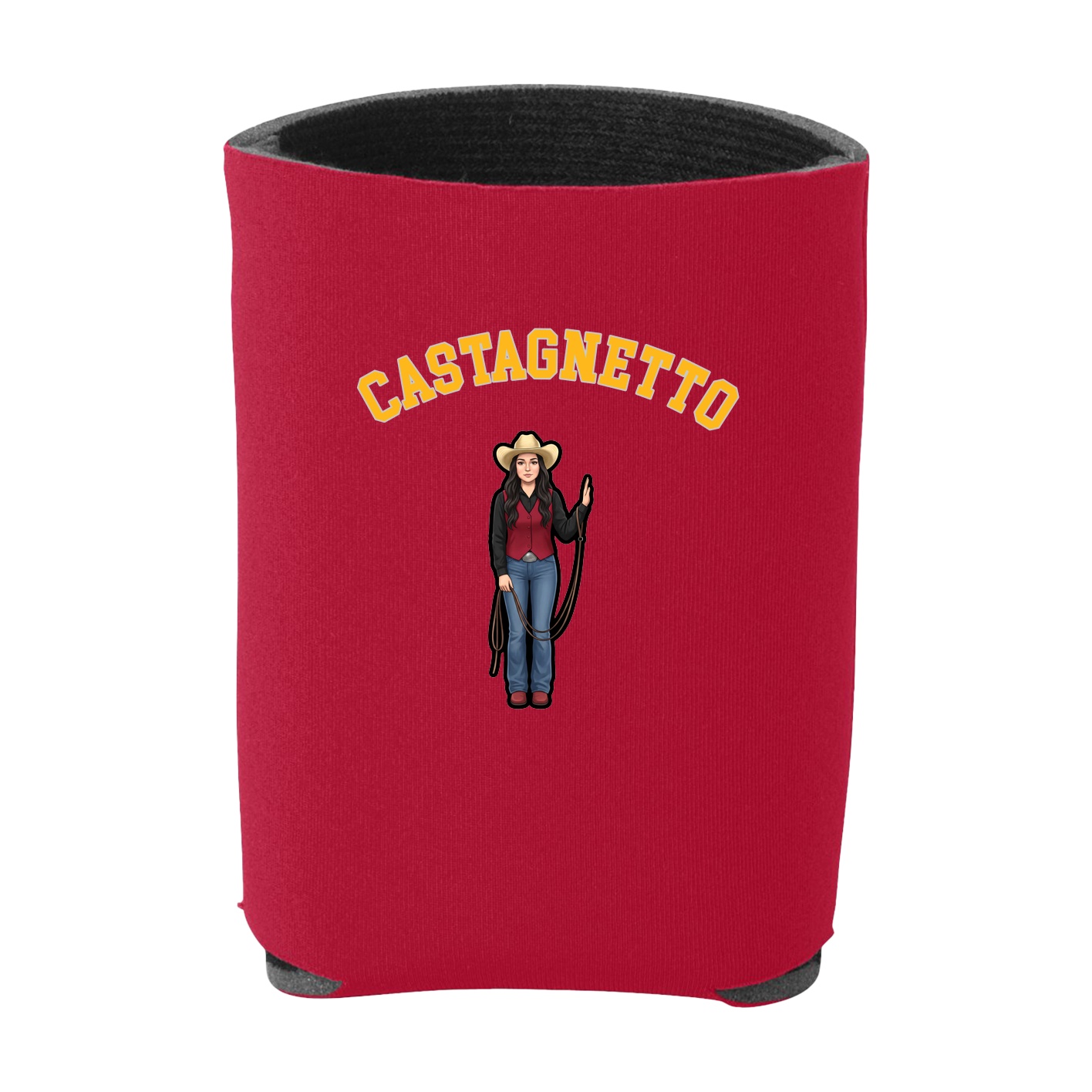 Can Holder — Shirsey Arch in Red
