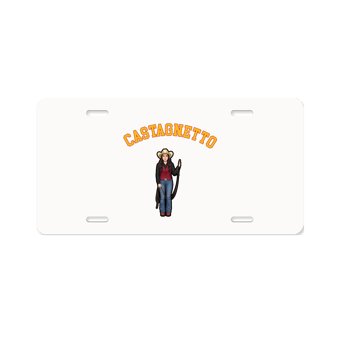 License Plate — Shirsey Arch in Classic
