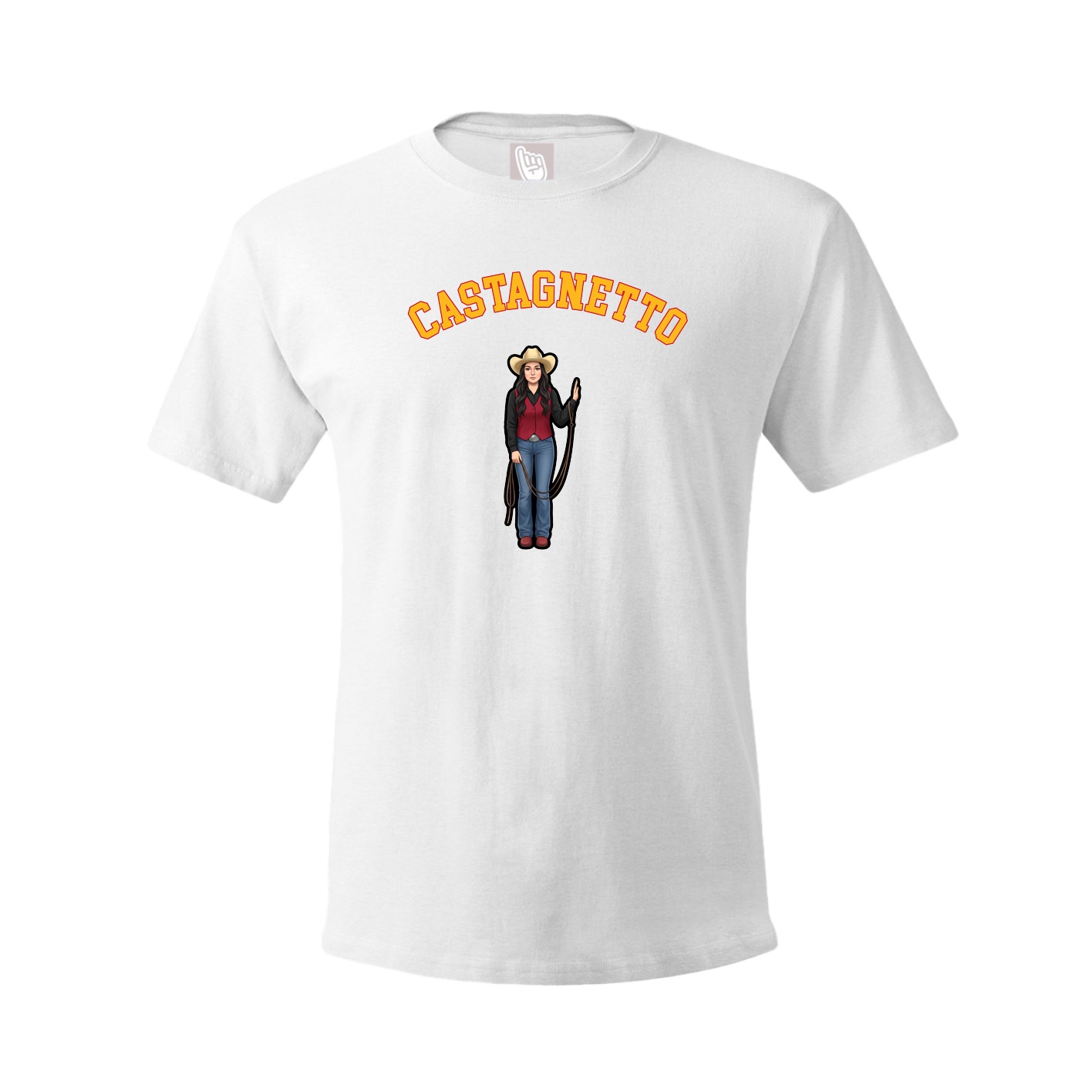 Tee — Shirsey Arch in White