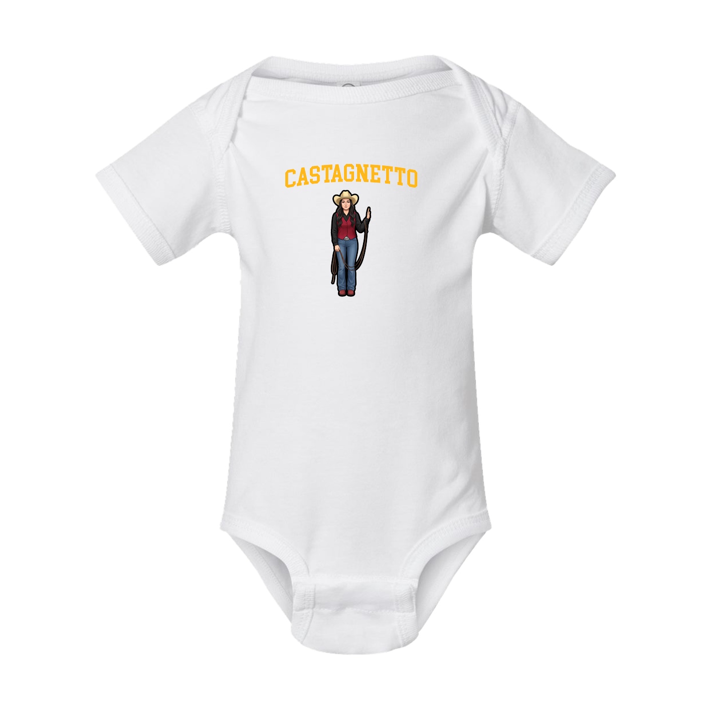Baby Onesie — Shirsey in White