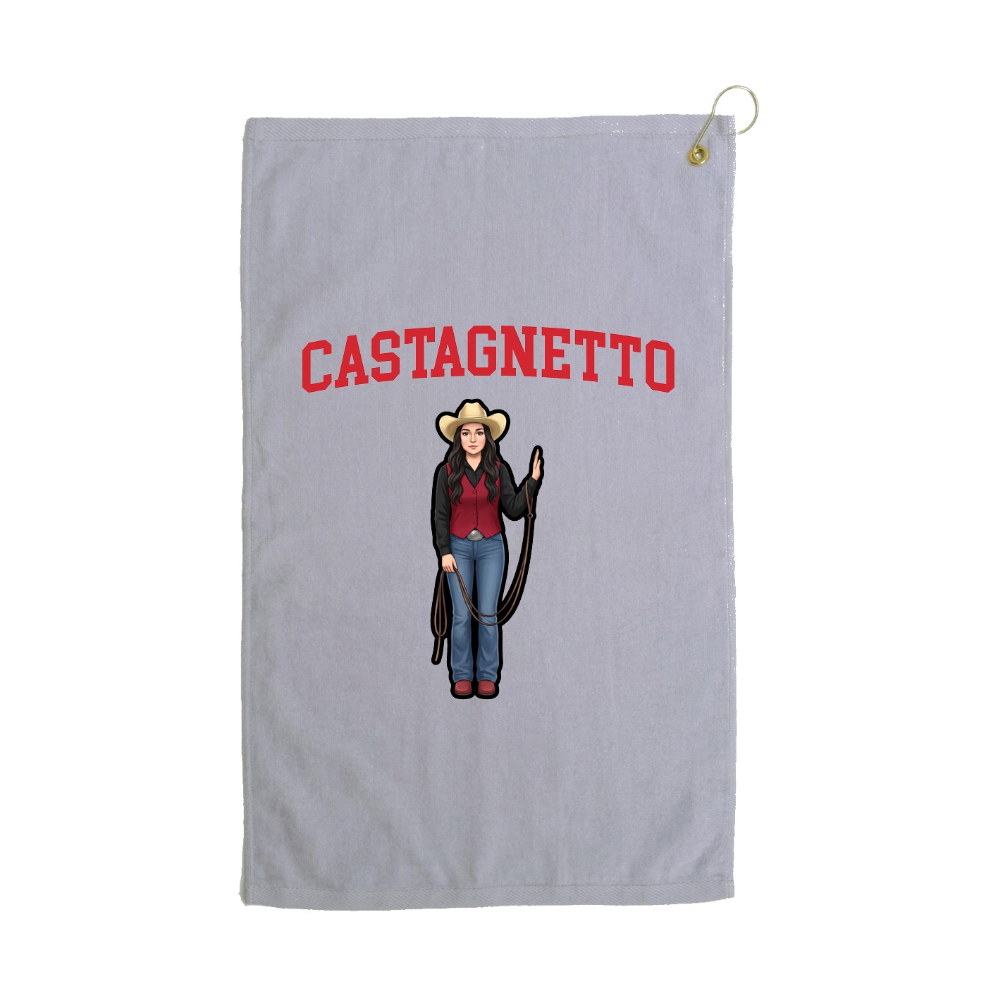 Golf Towel — Shirsey in Grey