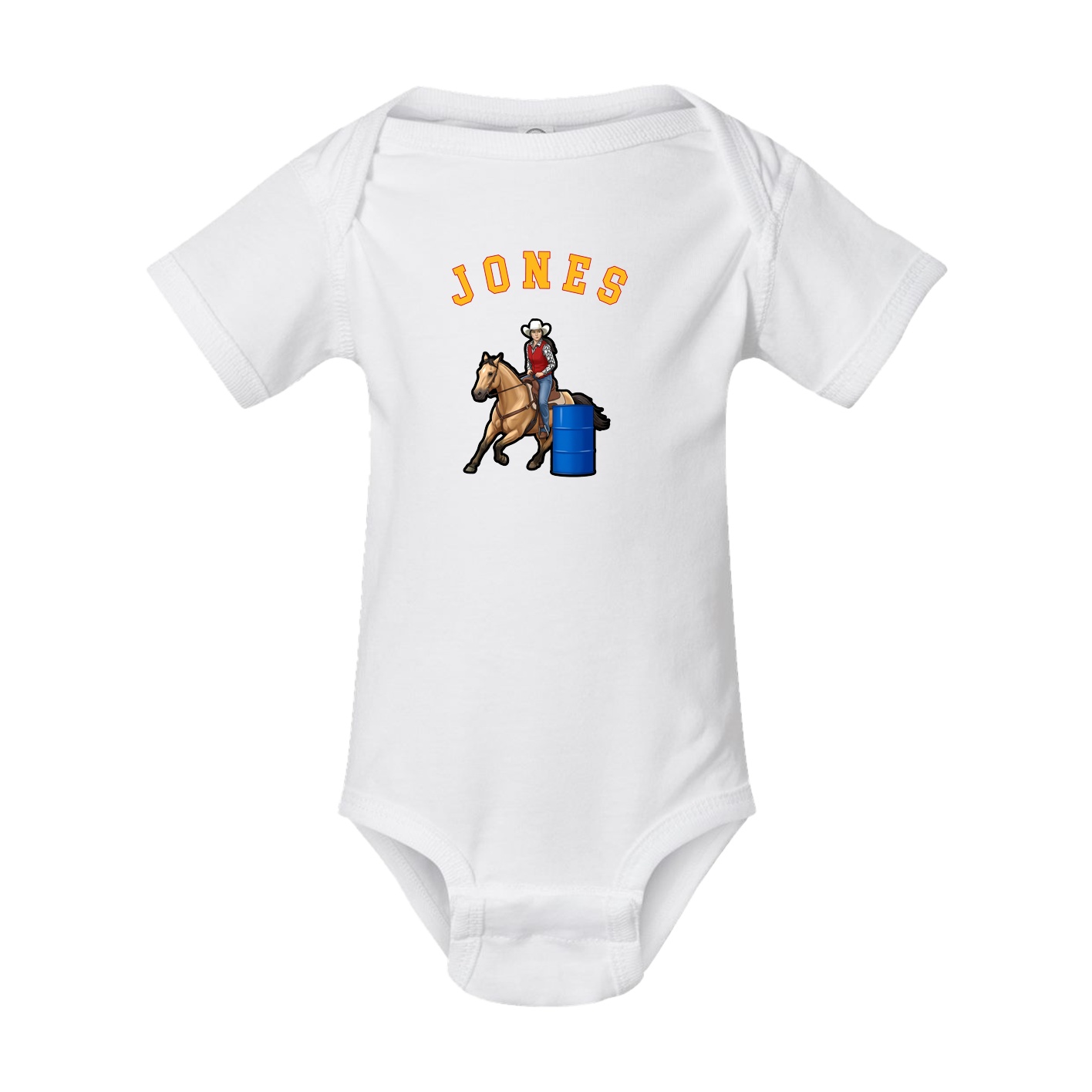 Baby Onesie — Shirsey Arch in White
