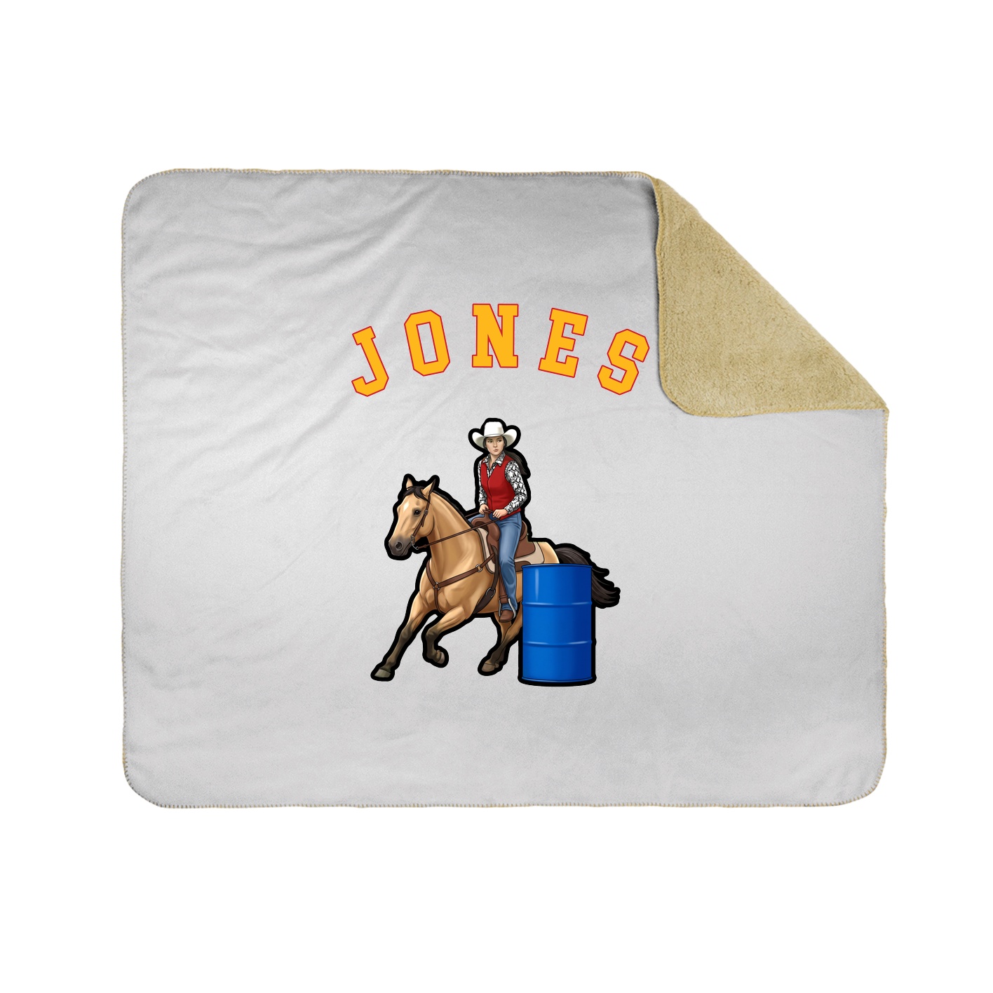 Throw Blanket — Shirsey Arch in White