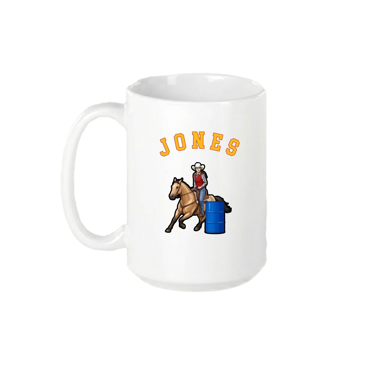 15oz Coffee Mug — Shirsey Arch in White