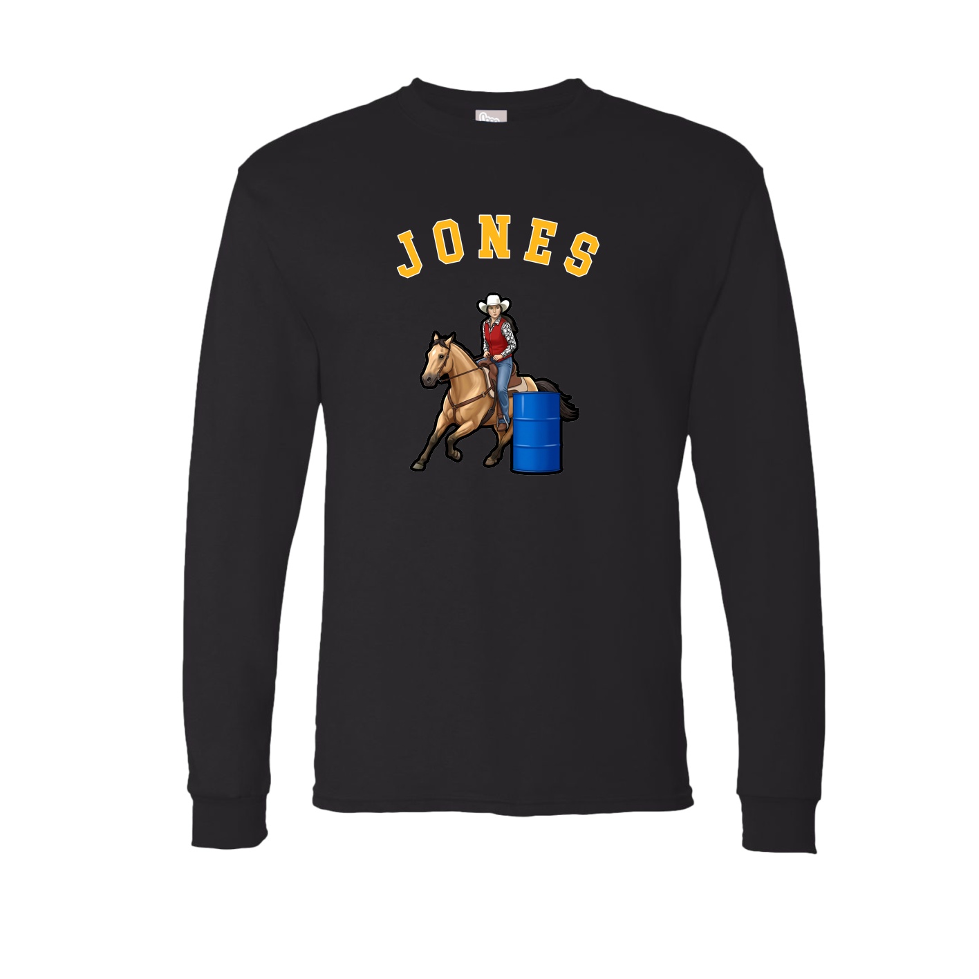Long Sleeve Tee — Shirsey Arch in Black