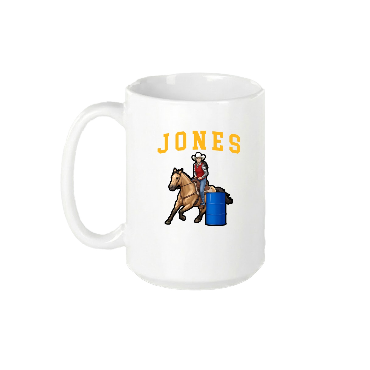15oz Coffee Mug — Shirsey in White