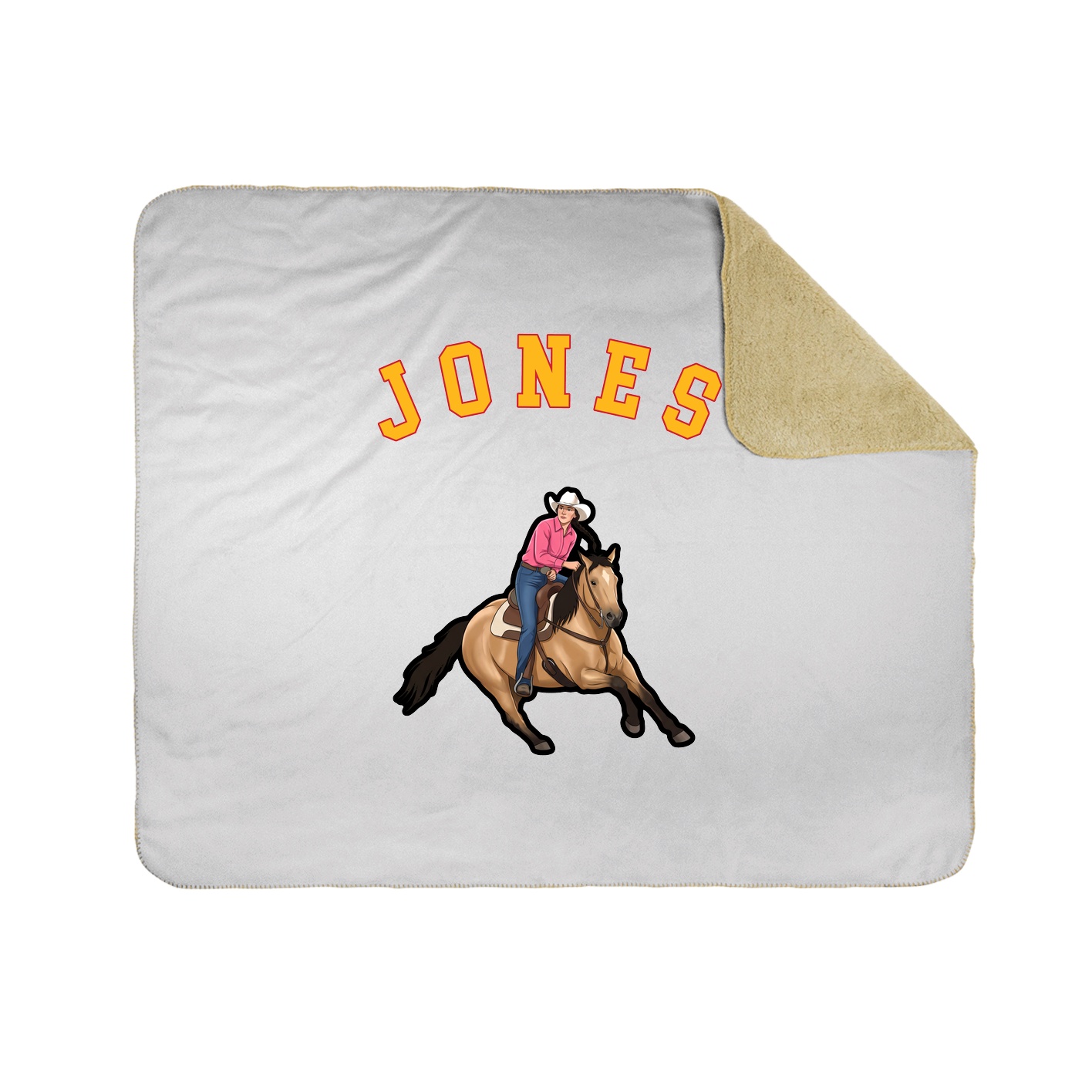Throw Blanket — Shirsey Arch in White