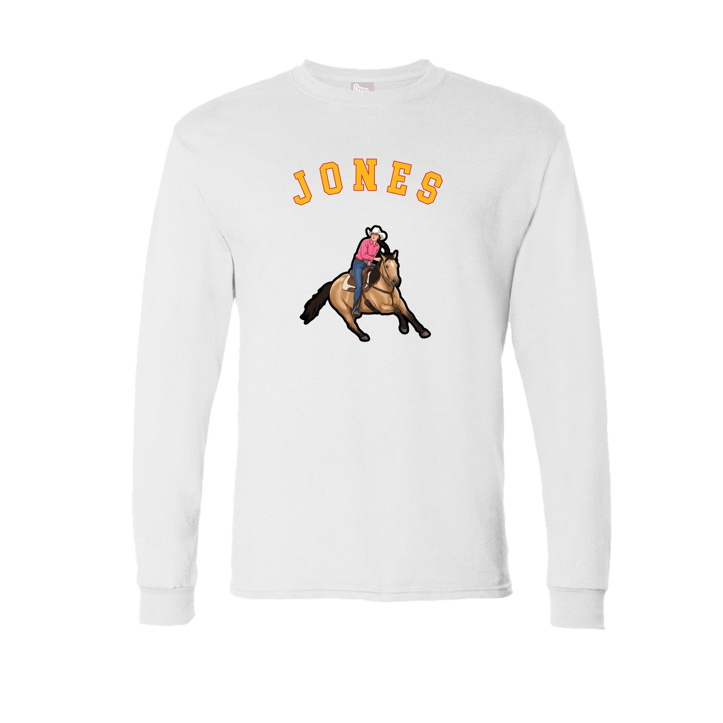 Long Sleeve Tee — Shirsey Arch in White