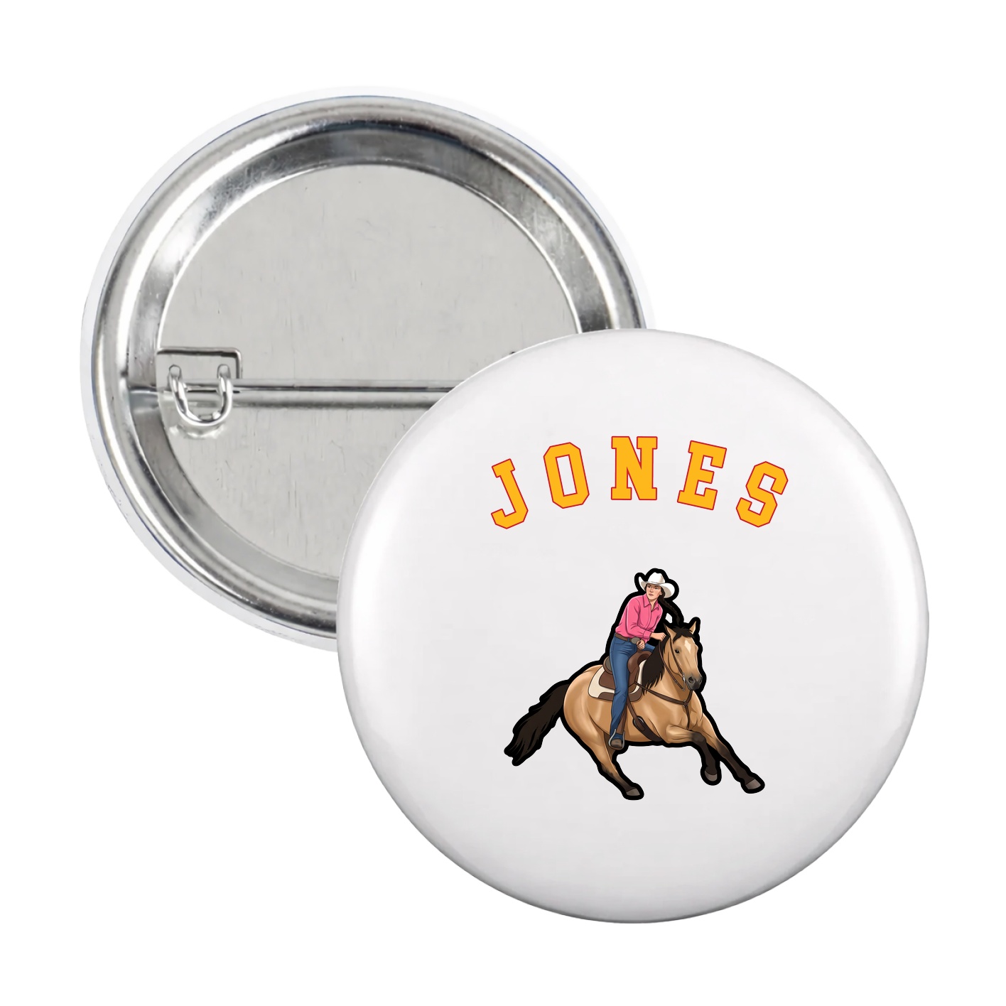 Game Day Button — Shirsey Arch in White