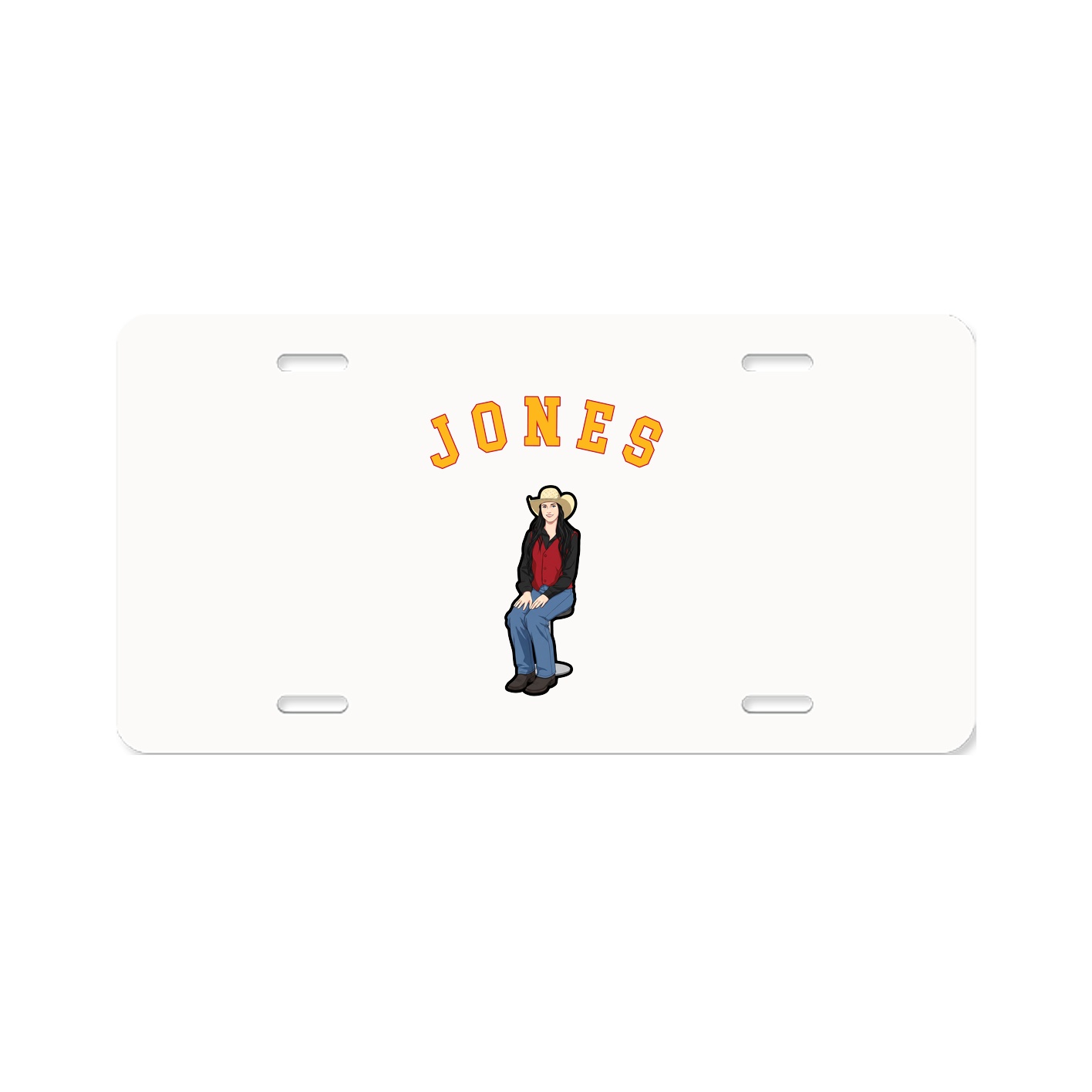License Plate — Shirsey Arch in Classic