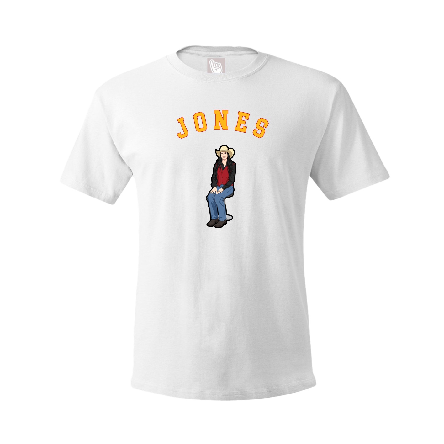 Youth Tee — Shirsey Arch in White
