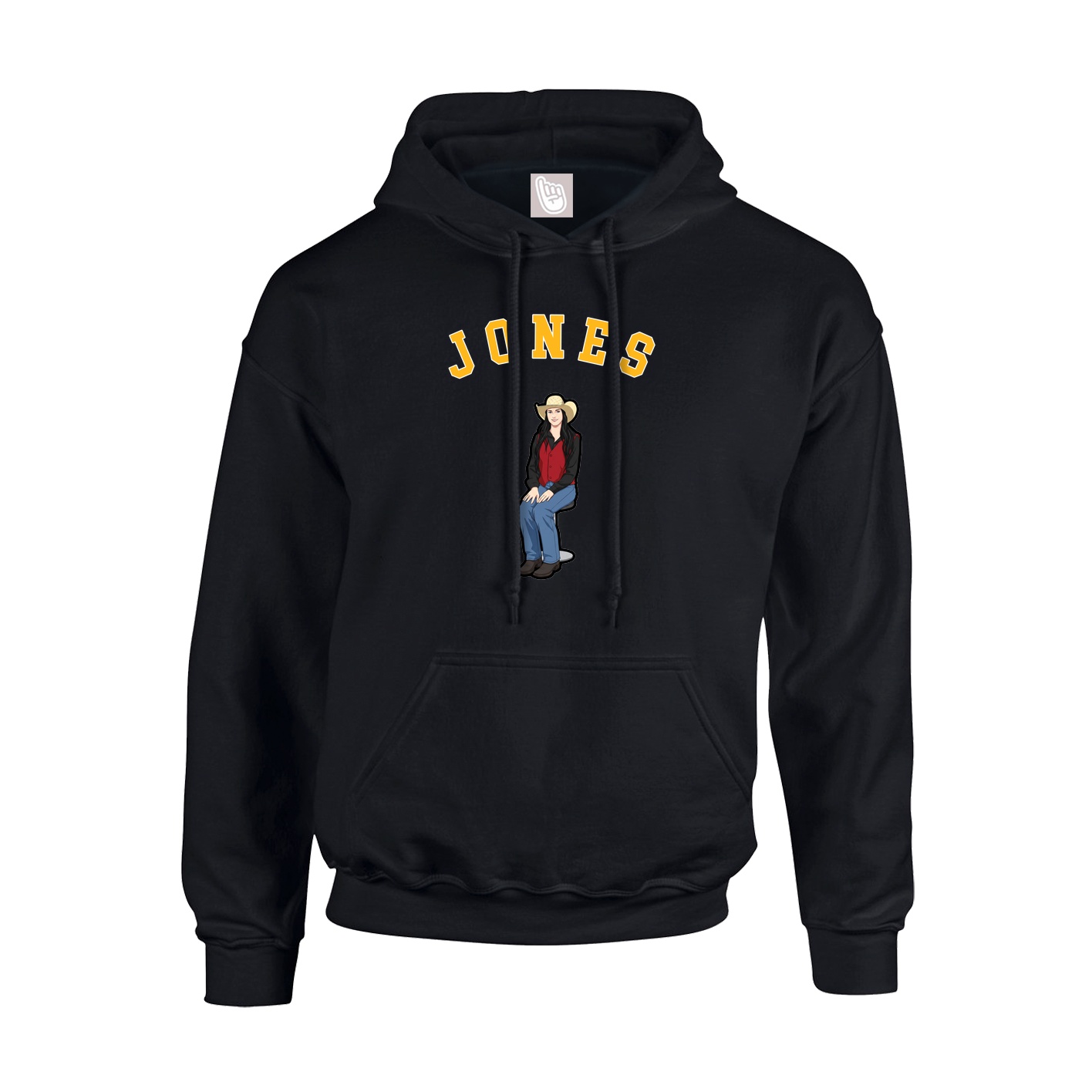 Youth Hoodie — Shirsey Arch in Black