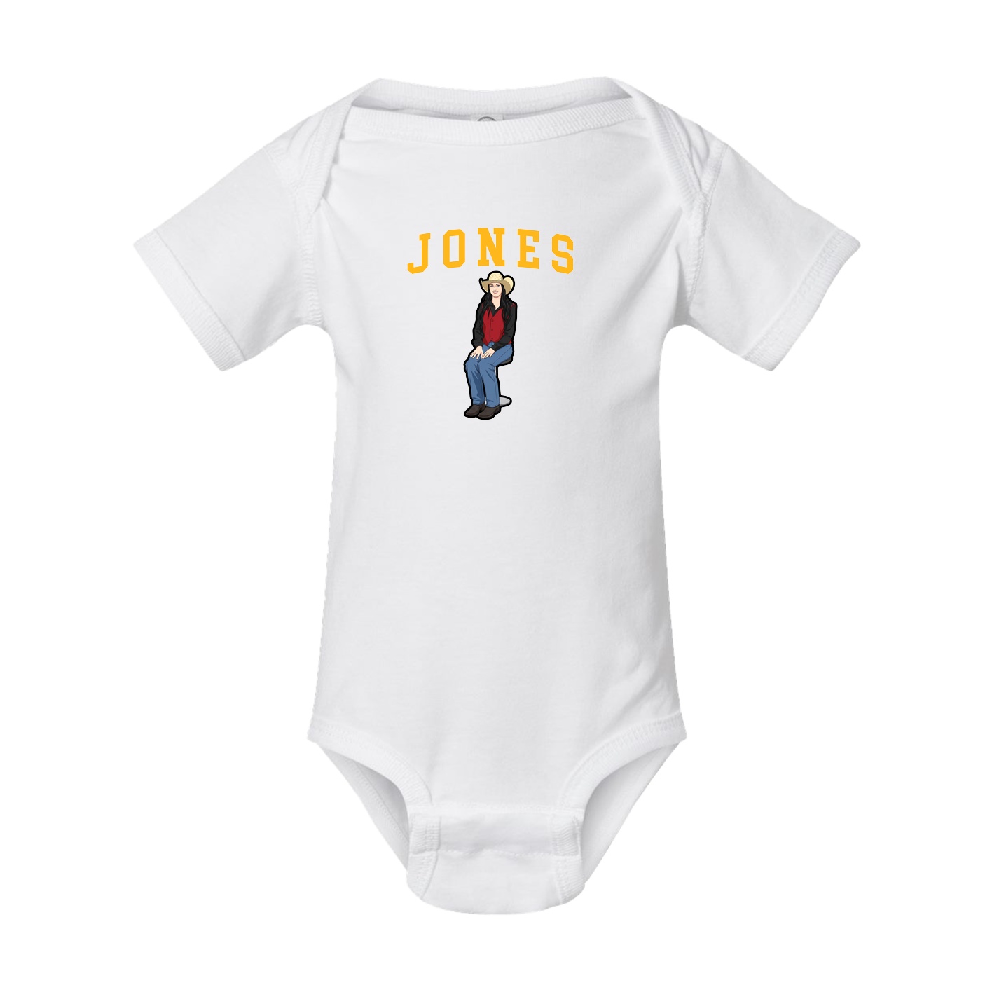Baby Onesie — Shirsey in White