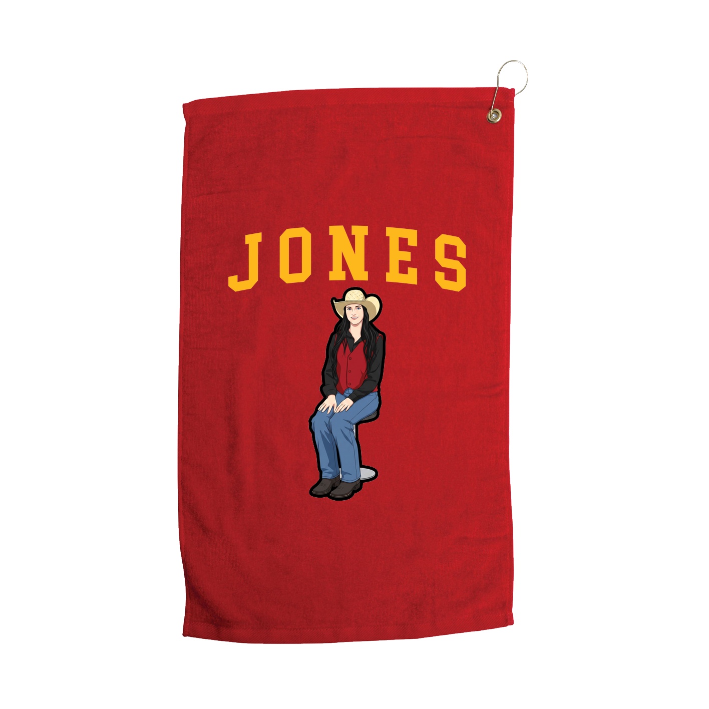 Golf Towel — Shirsey in Red