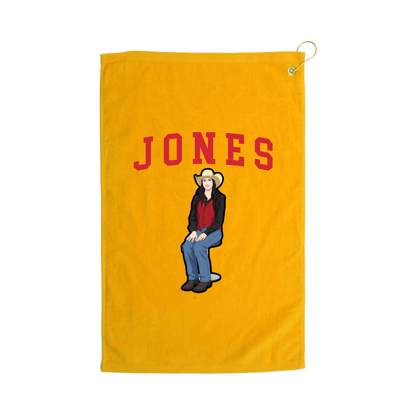 Golf Towel — Shirsey in Gold