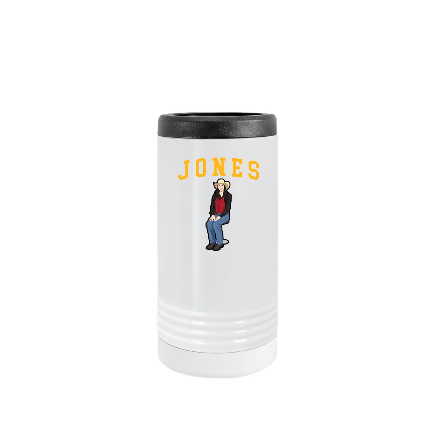 Slim Beverage Holder — Shirsey in White