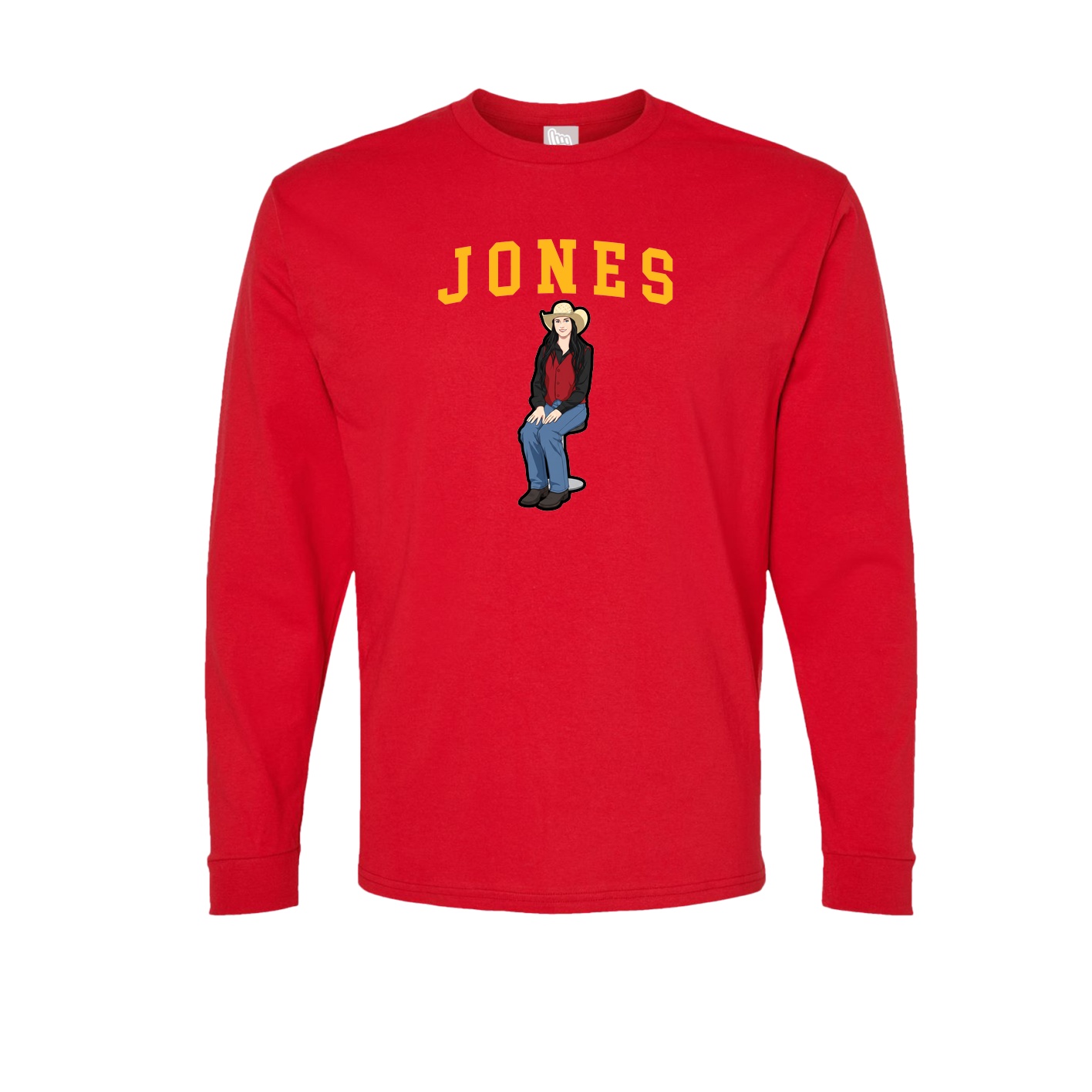 Long Sleeve Tee — Shirsey in Red