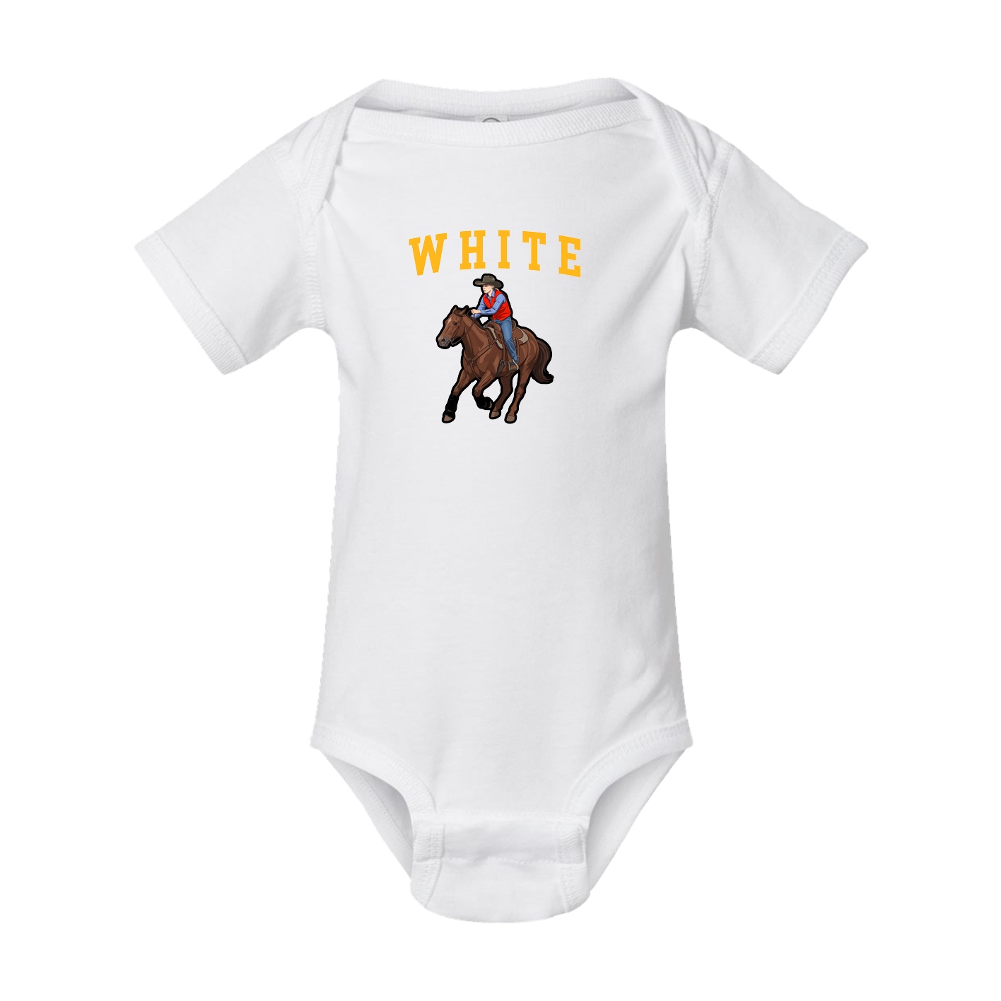 Baby Onesie — Shirsey in White