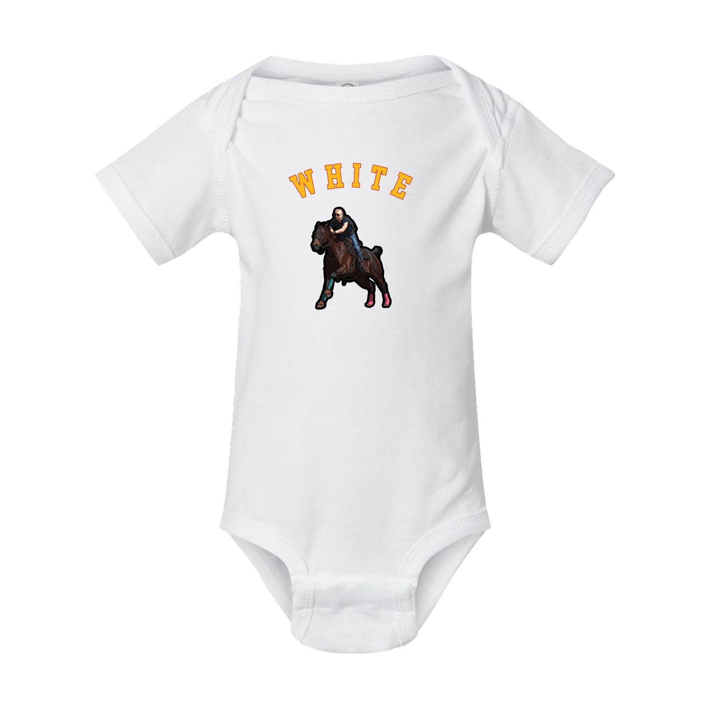 Baby Onesie — Shirsey Arch in White