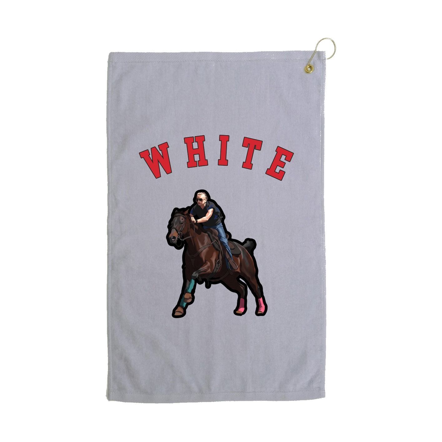 Golf Towel — Shirsey Arch in Grey