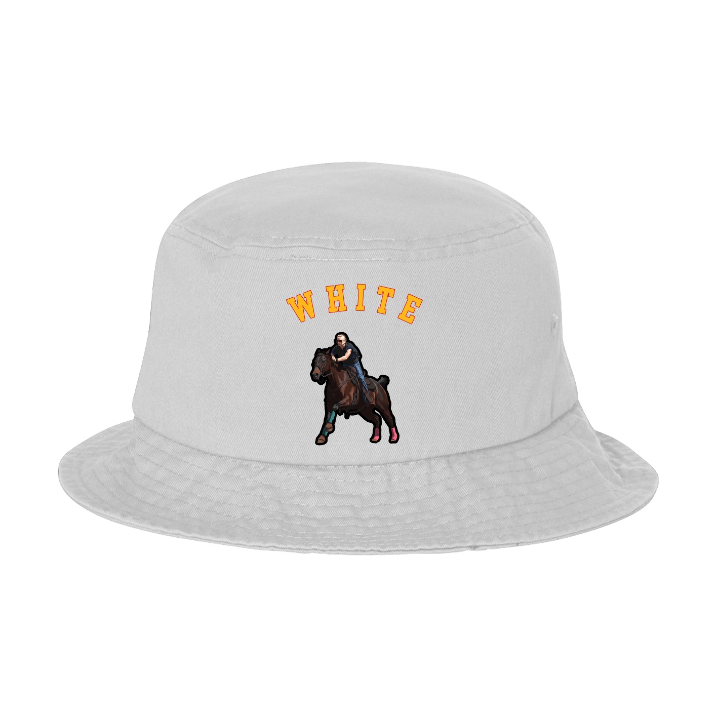Bucket Cap — Shirsey Arch in White