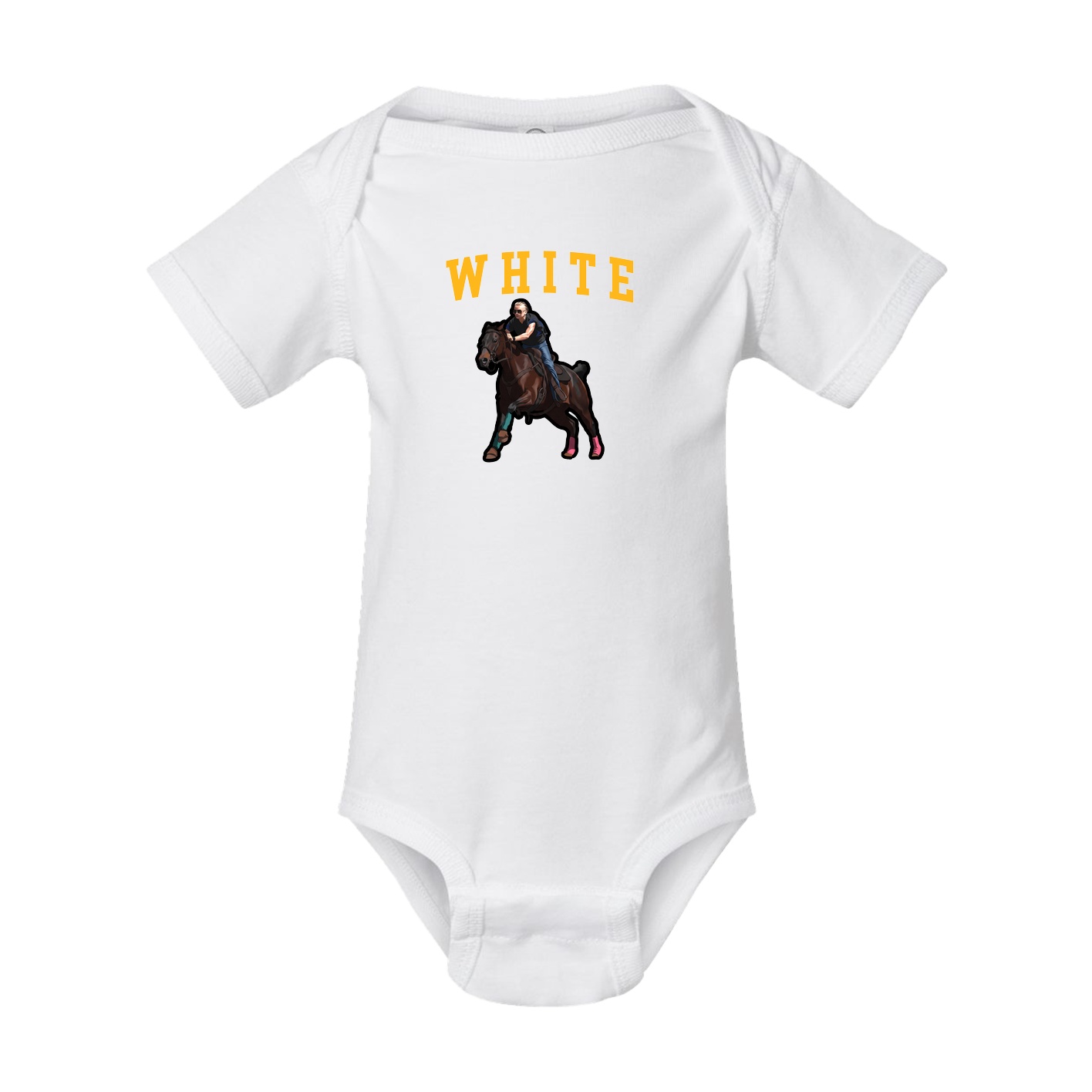 Baby Onesie — Shirsey in White