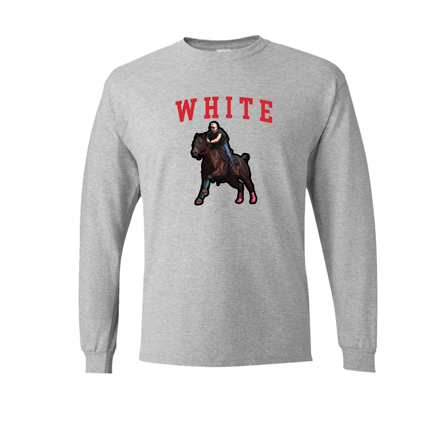 Long Sleeve Tee — Shirsey in Grey