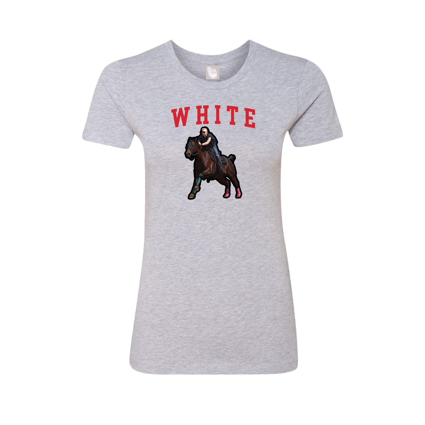 Womens Tee — Shirsey in Grey
