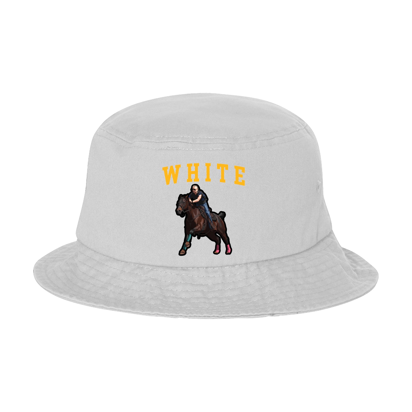 Bucket Cap — Shirsey in White