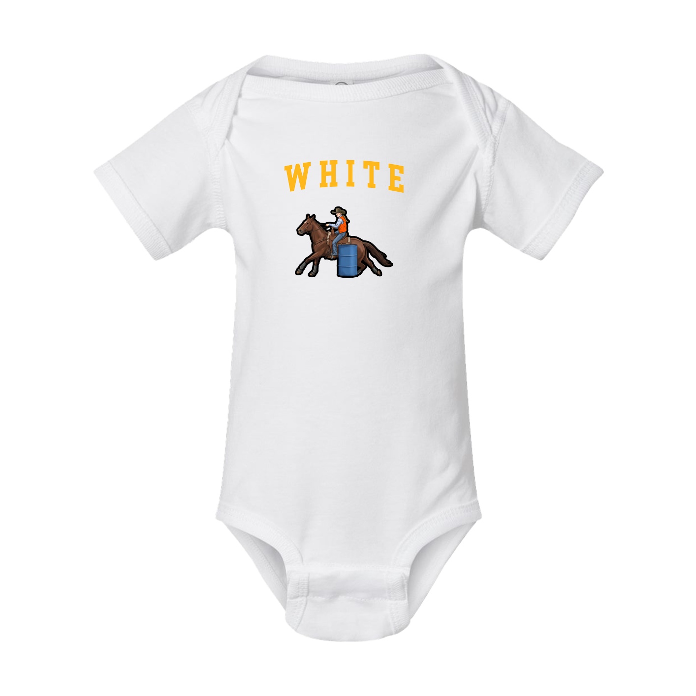 Baby Onesie — Shirsey in White