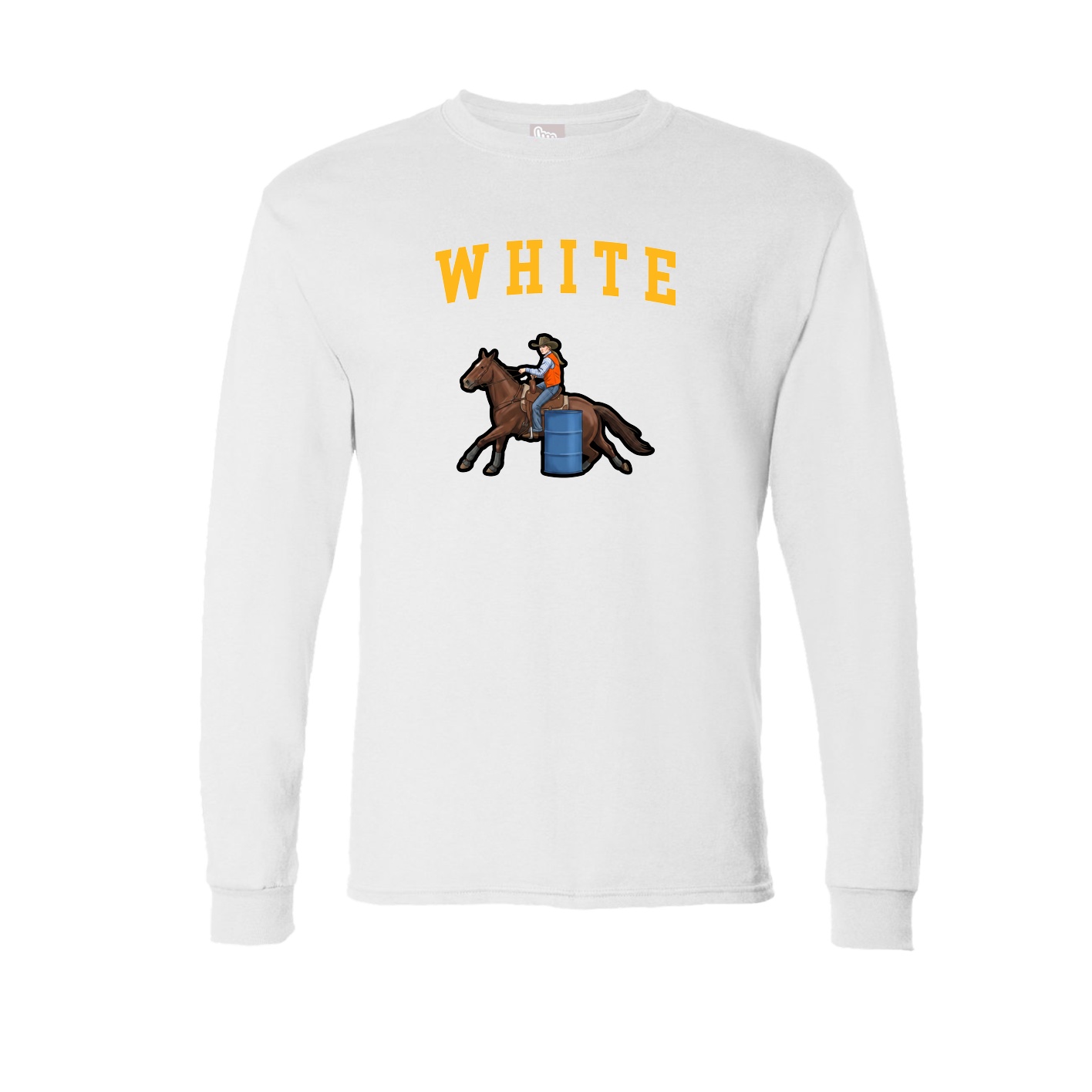 Long Sleeve Tee — Shirsey in White