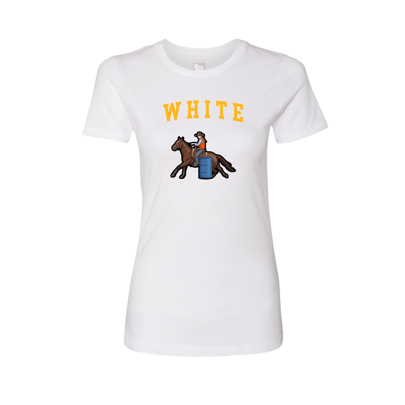 Fitted Women's Tee — Shirsey in White