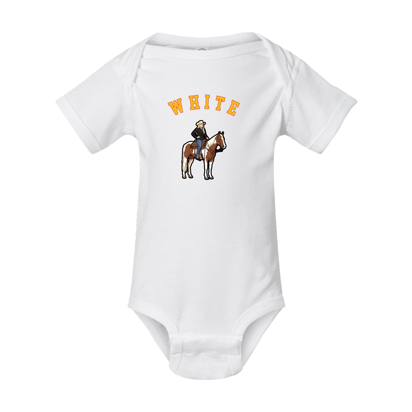 Baby Onesie — Shirsey Arch in White