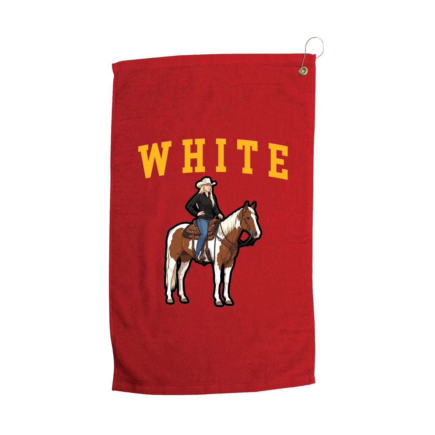 Golf Towel — Shirsey in Red