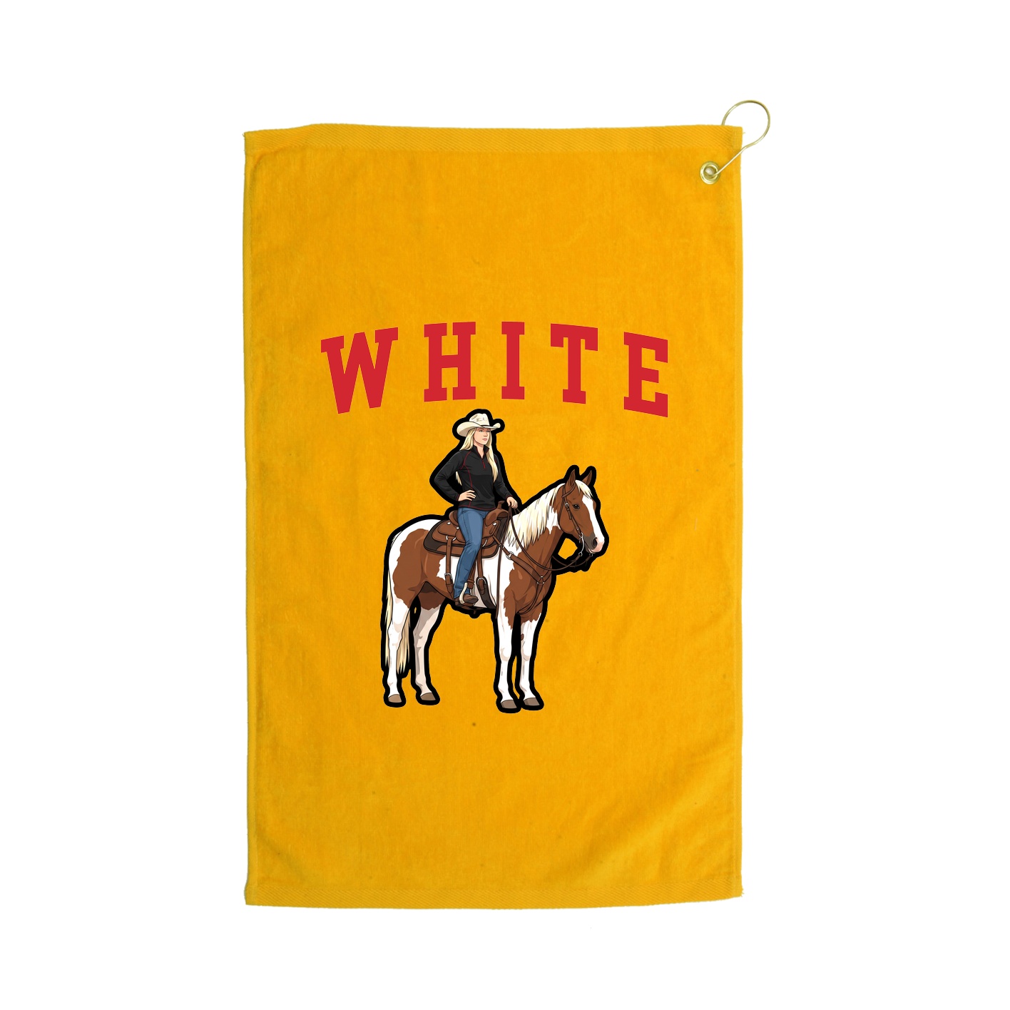 Golf Towel — Shirsey in Gold