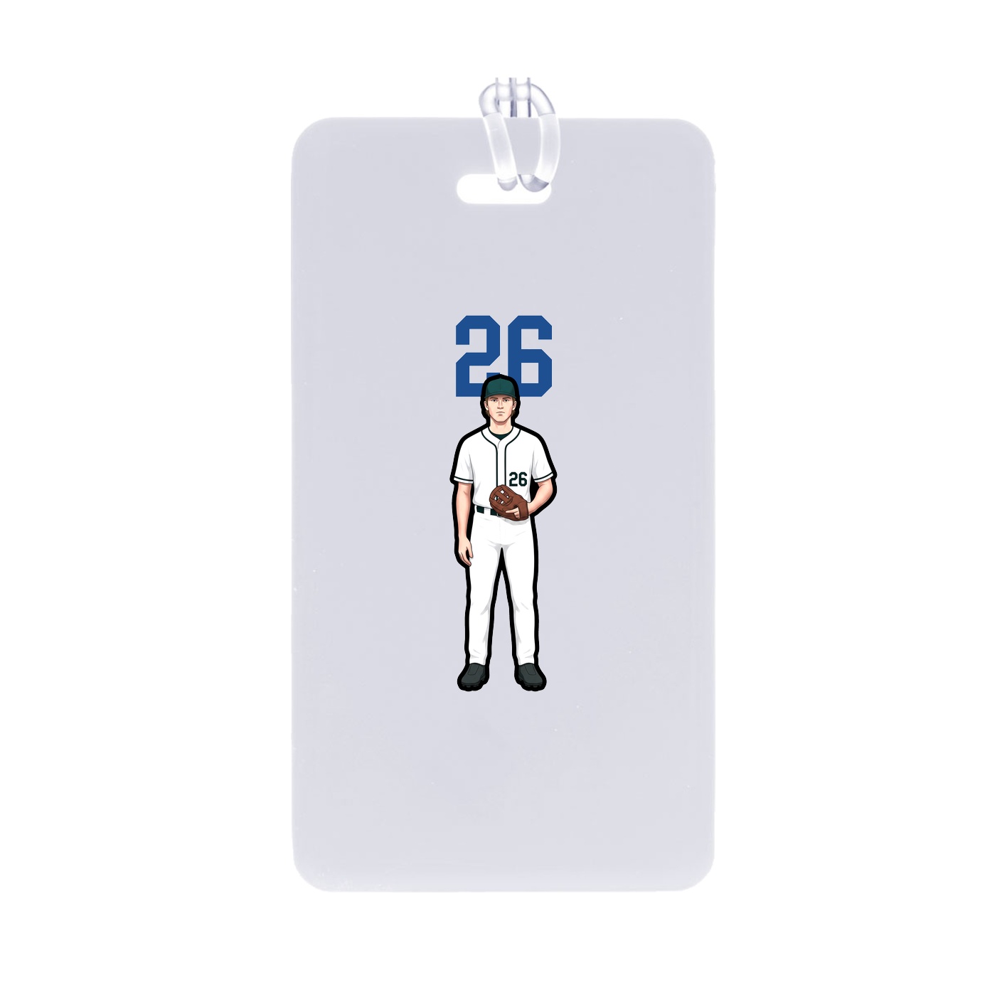 Bag Tag — Number Top in Classic