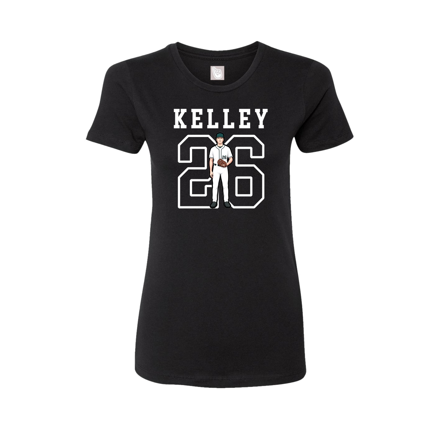 Fitted Women's Tee — Shirsey in Black