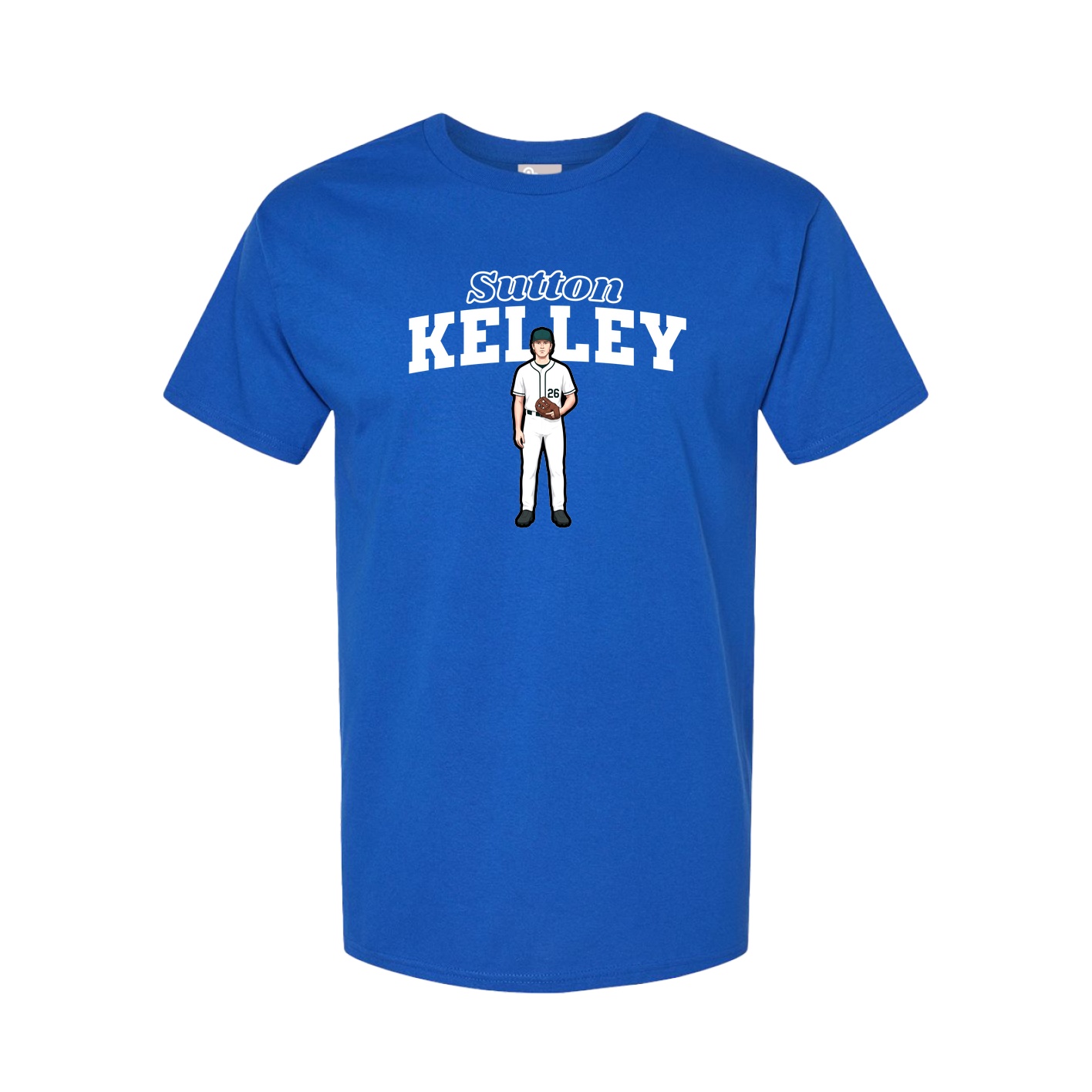 Tee — Name Arch in Royal