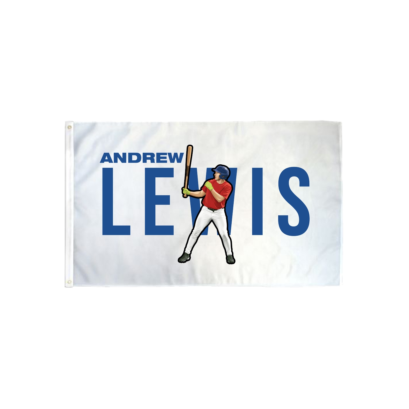 3x5 Flag — Player Name in Classic