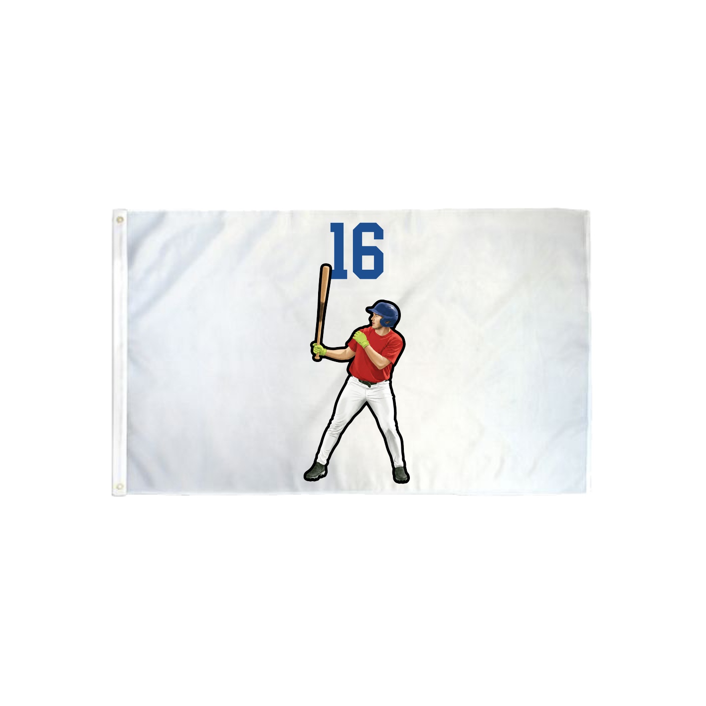 3x5 Flag — Number Top in Classic