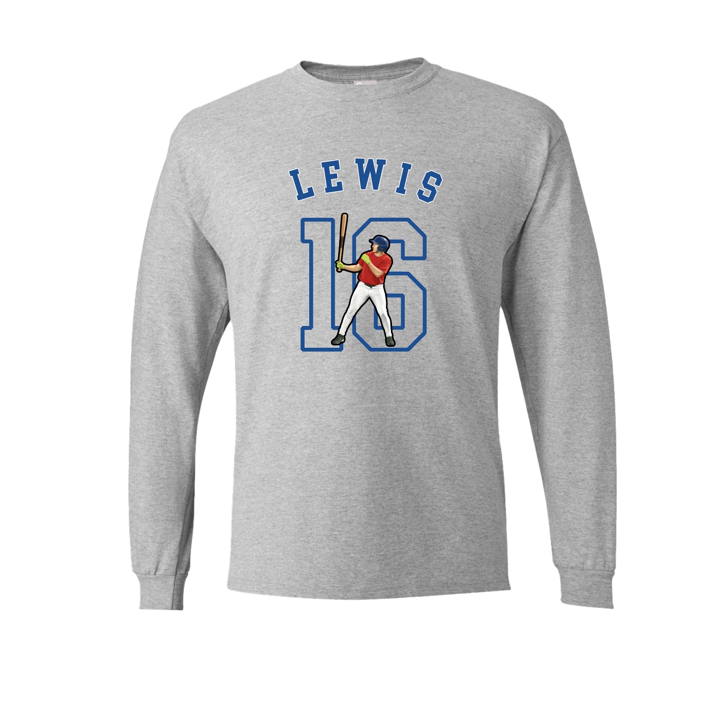 Long Sleeve Tee — Shirsey Arch in Grey