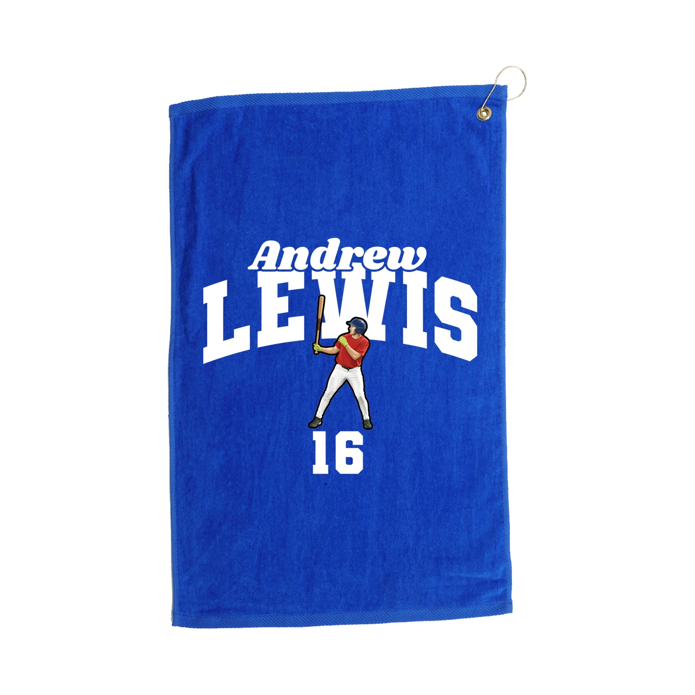 Golf Towel — Signature Arch in Royal