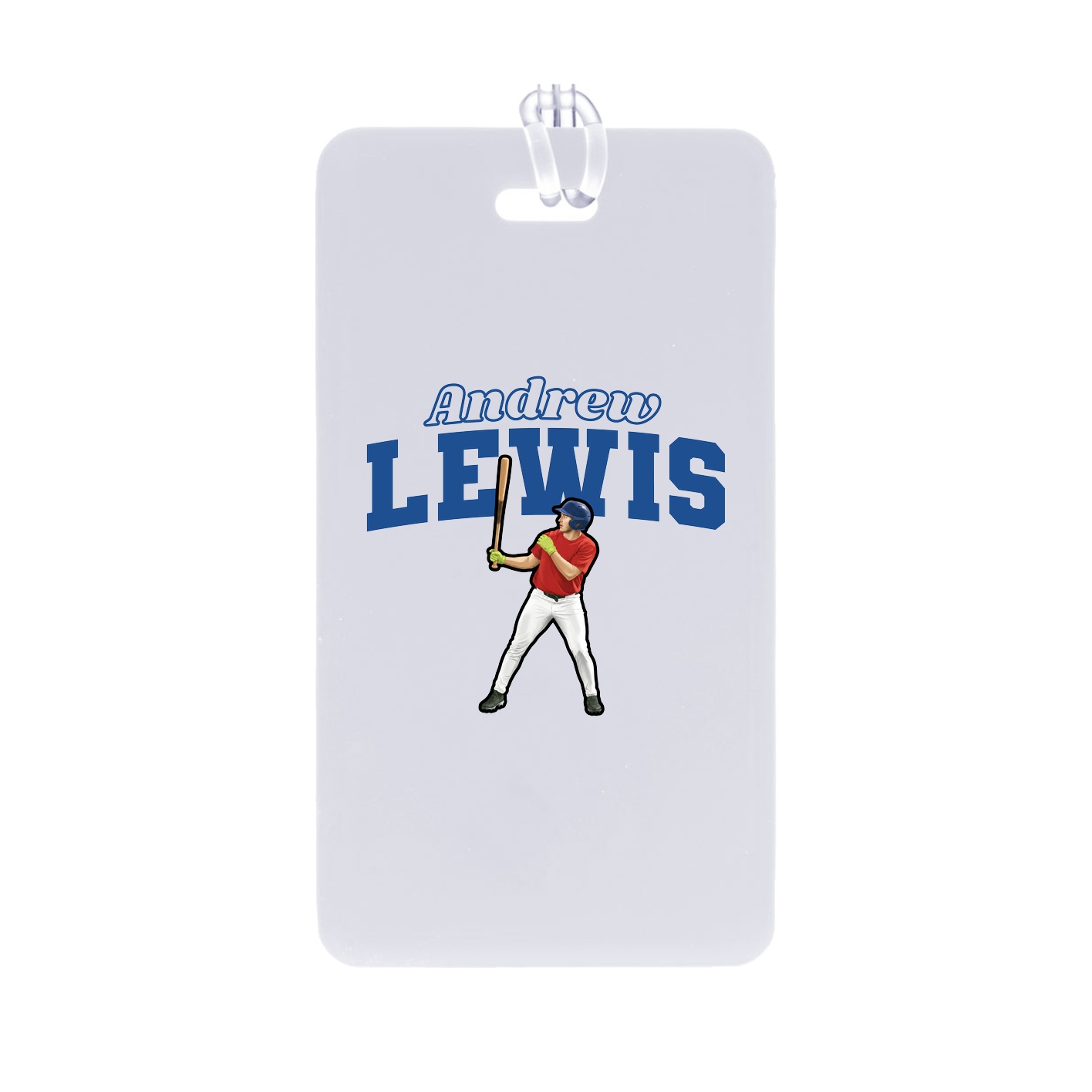 Bag Tag — Name Arch in Classic