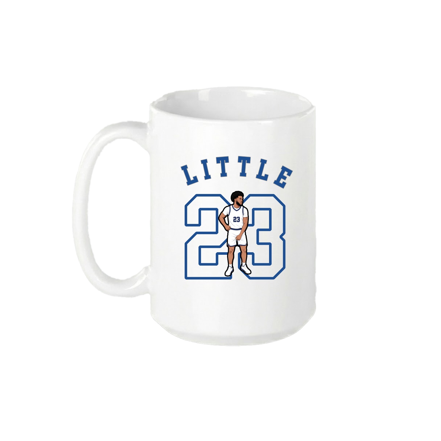 15oz Coffee Mug — Shirsey Arch in White