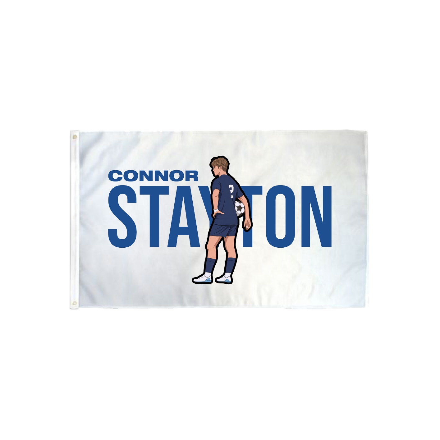3x5 Flag — Player Name in Classic