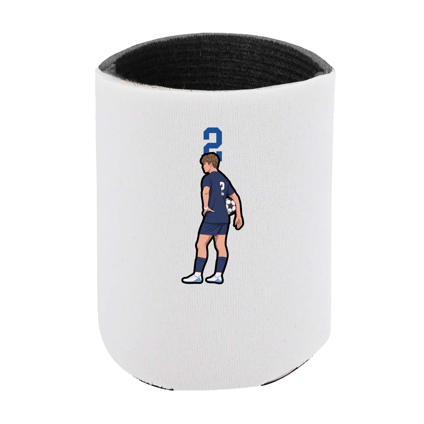 Can Holder — Number Top in White
