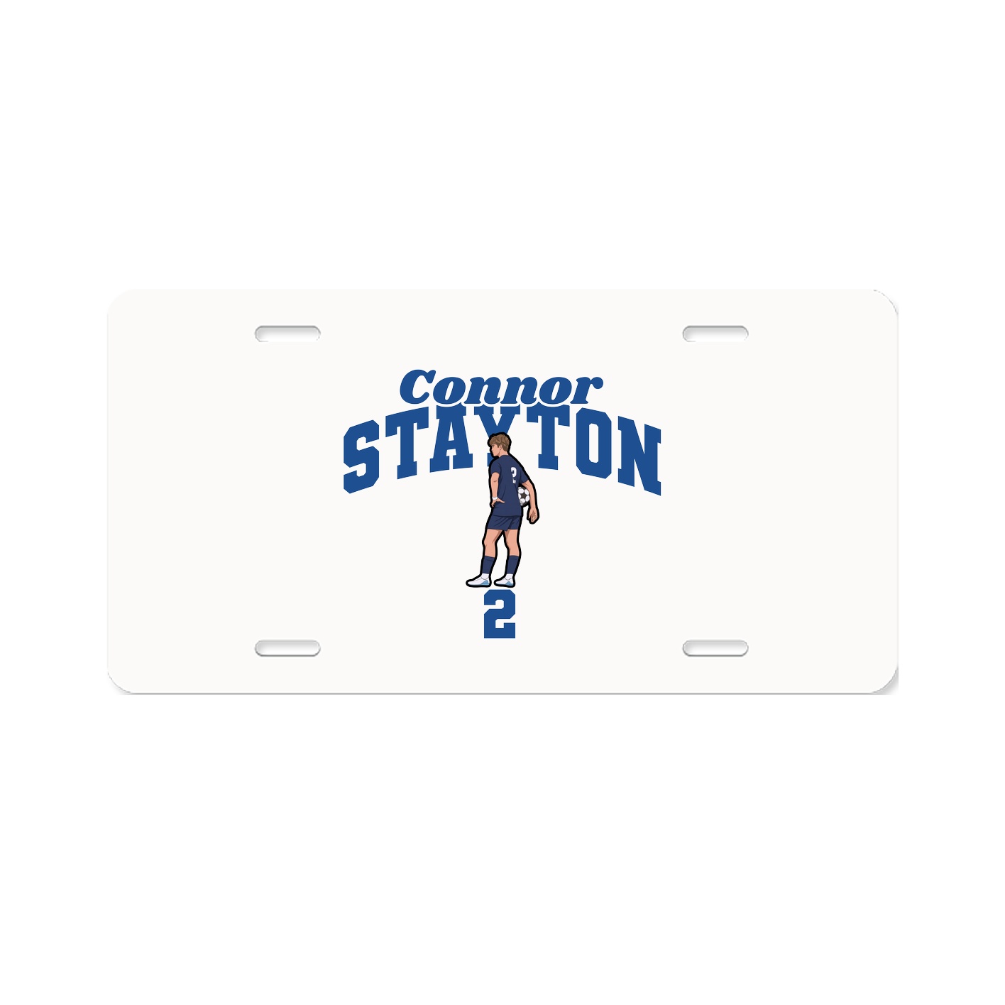 License Plate — Signature Arch in Classic