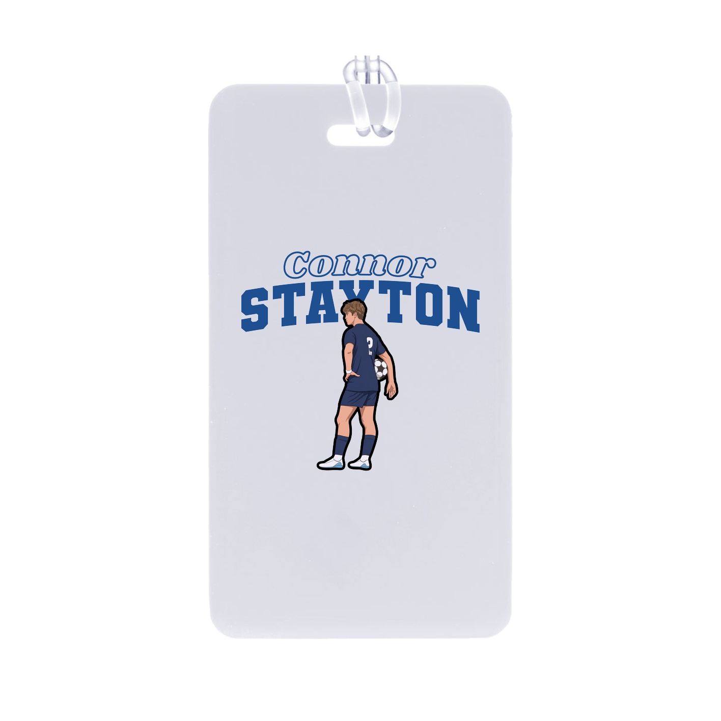 Bag Tag — Name Arch in Classic